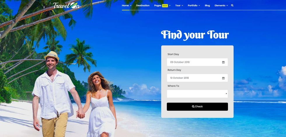 Home page