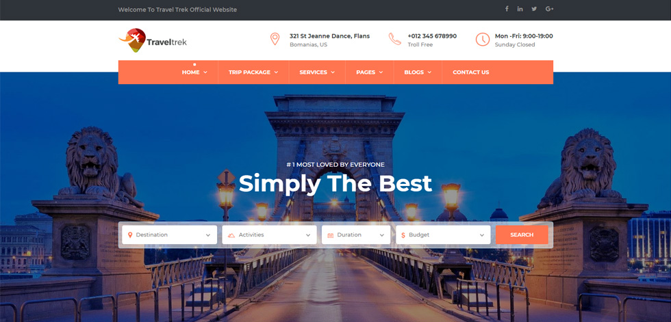 Home page