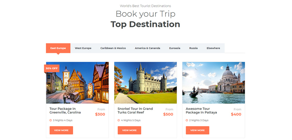 Destinations