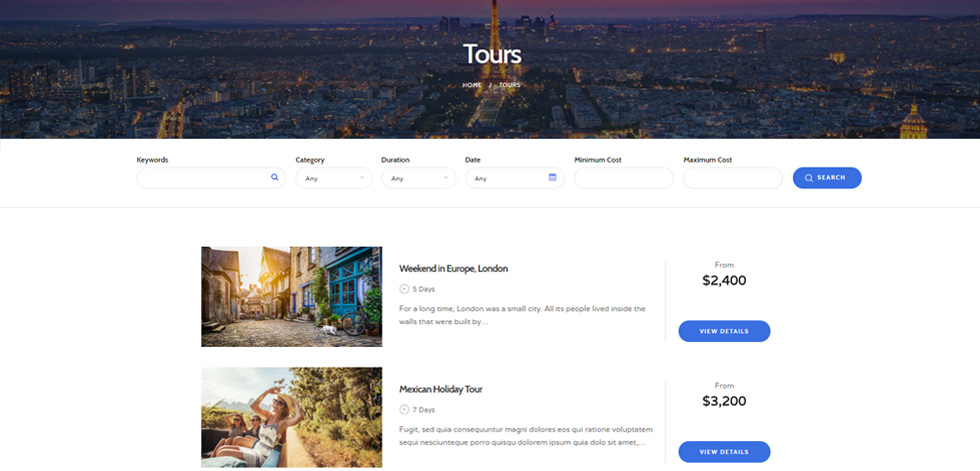 Tours