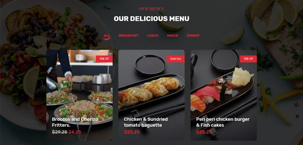 Food Menu