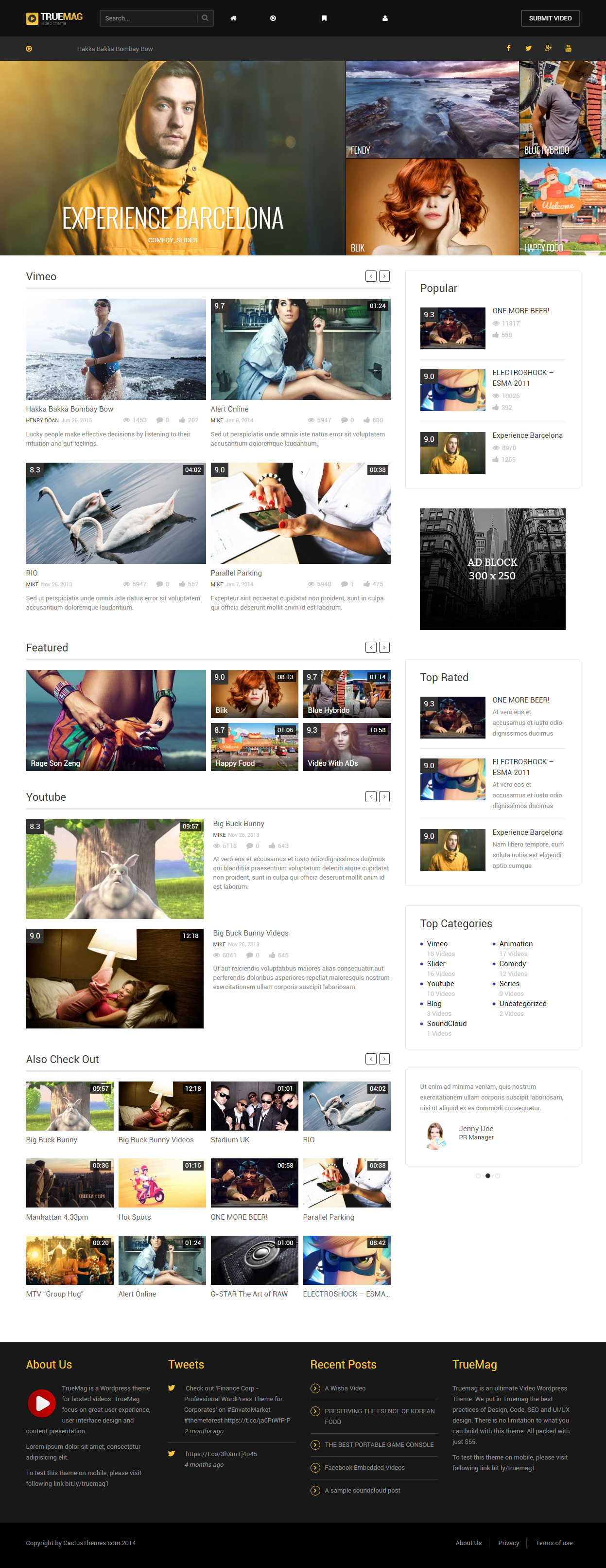 True Mag WordPress BuddyPress Themes