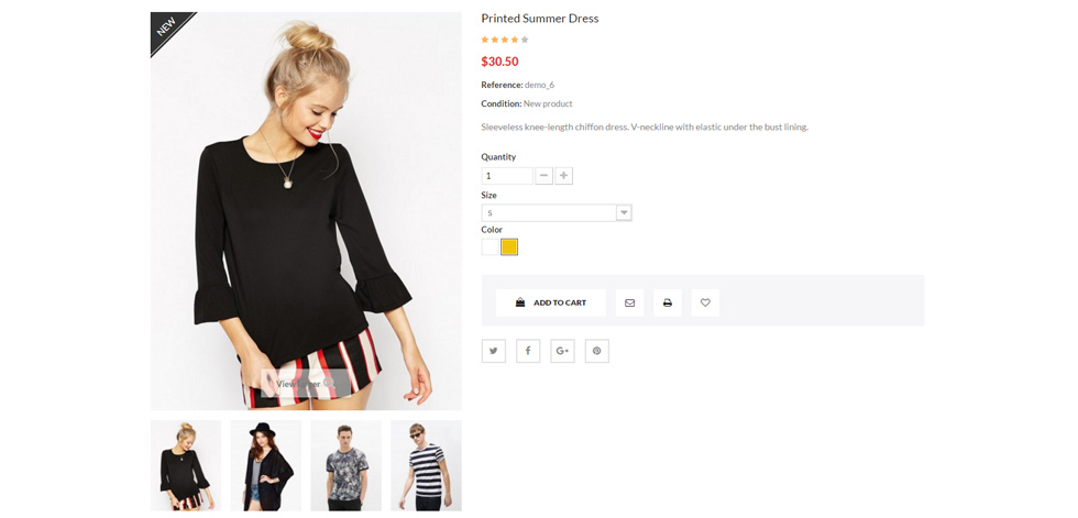 Product page