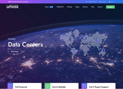 30+ Best HTML5 Hosting Templates 2021