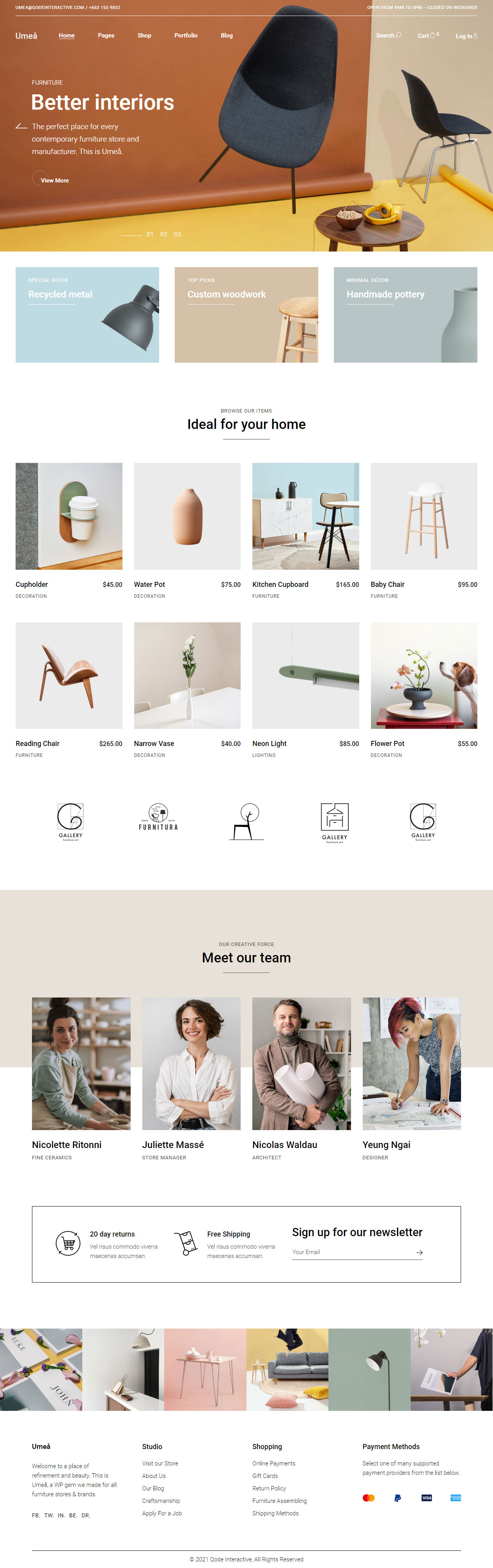 Umea Woocommerce Themes