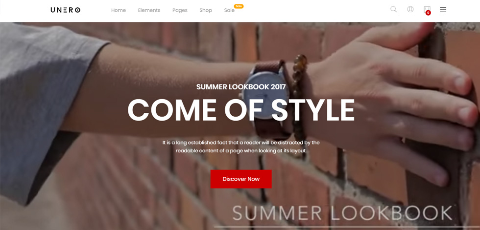Home page