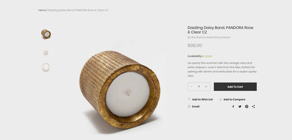 Product page