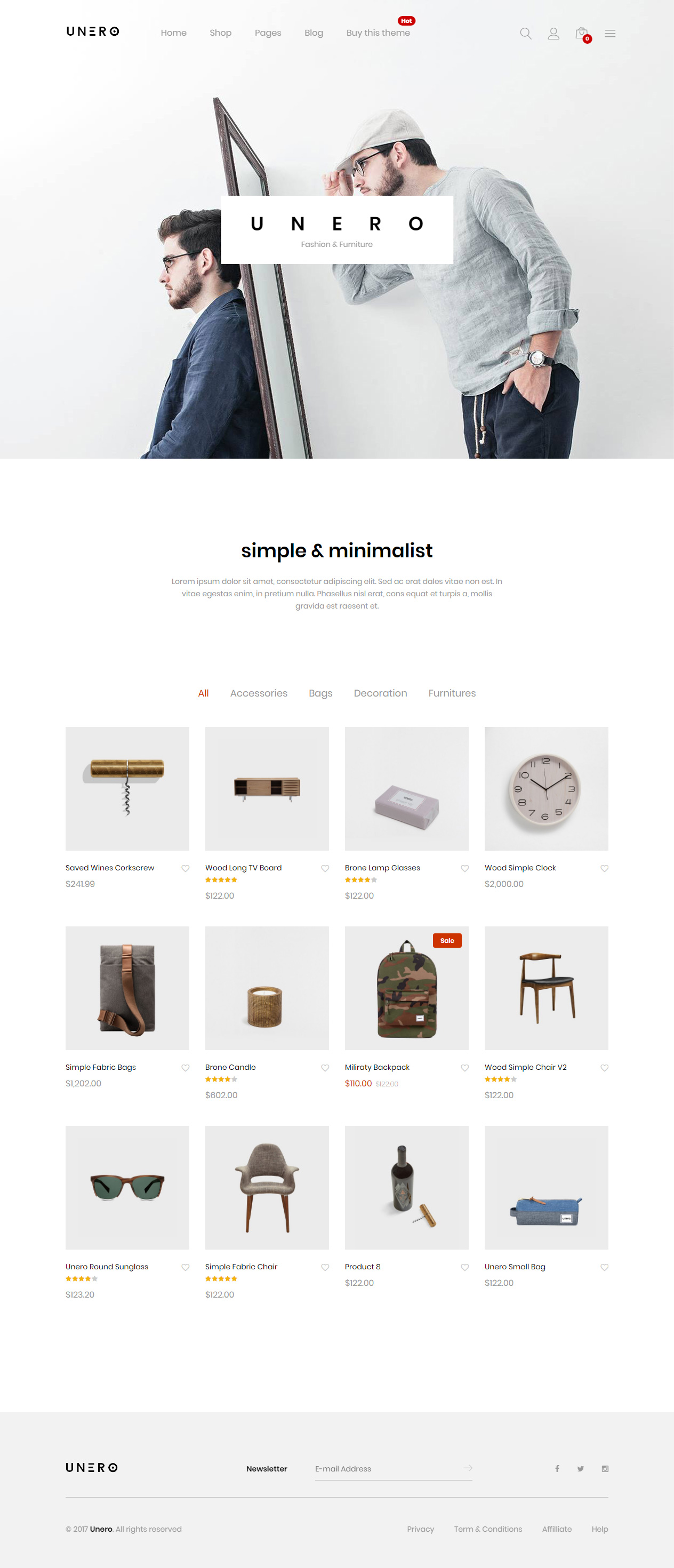 Unero OpenCart Fashion Theme