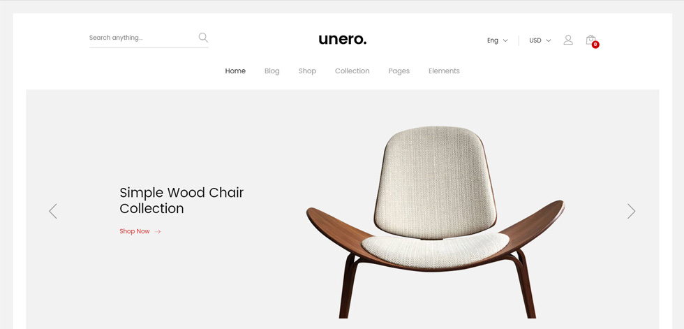 Home page