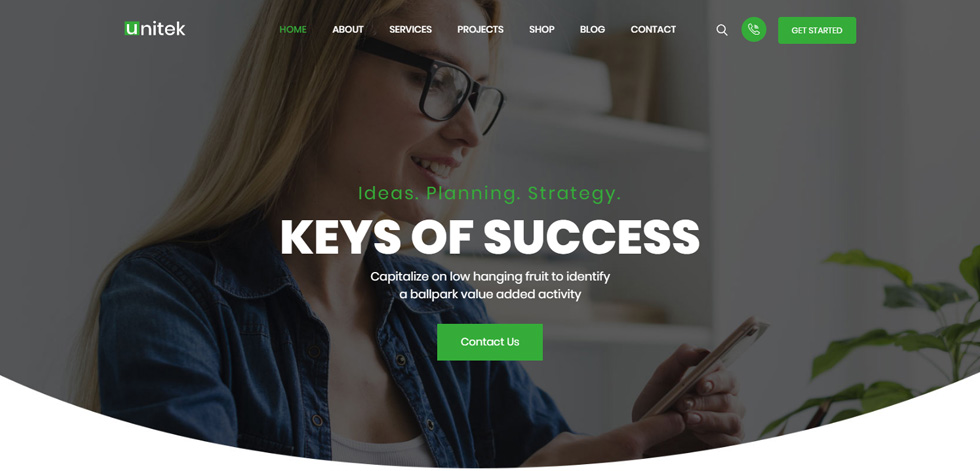 Home page