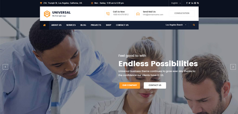 Home page