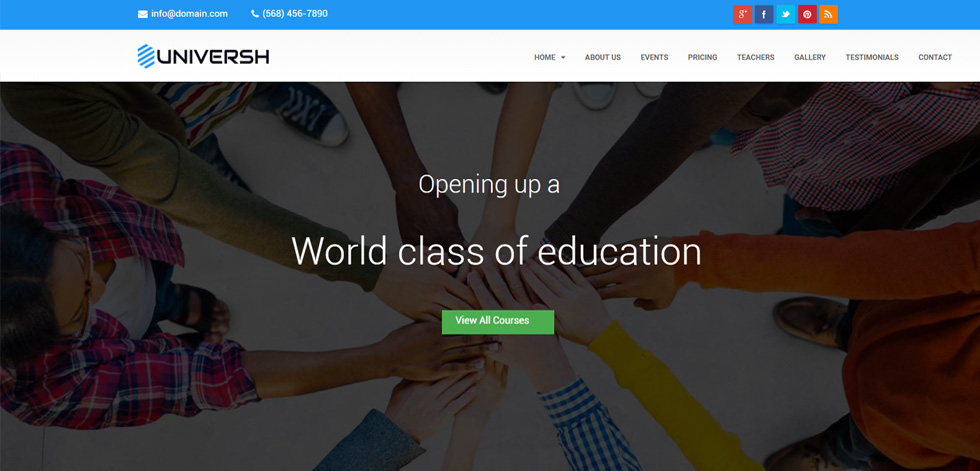 Home page