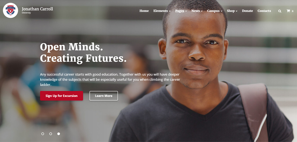 Home page