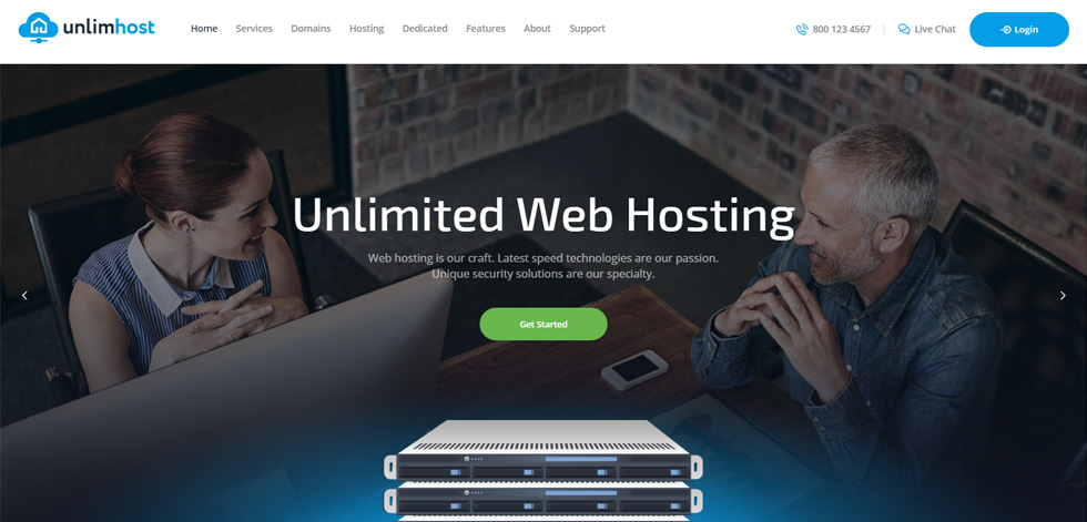 Home page