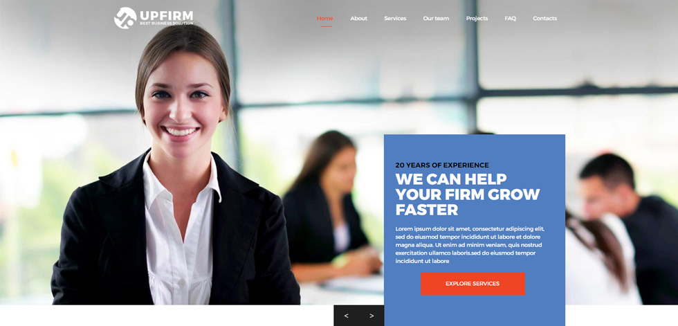 Home page
