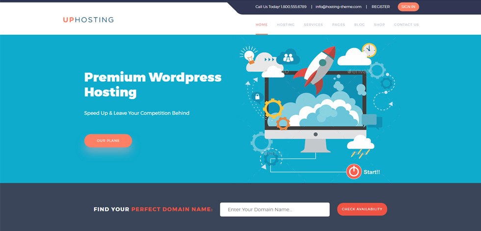 Home page