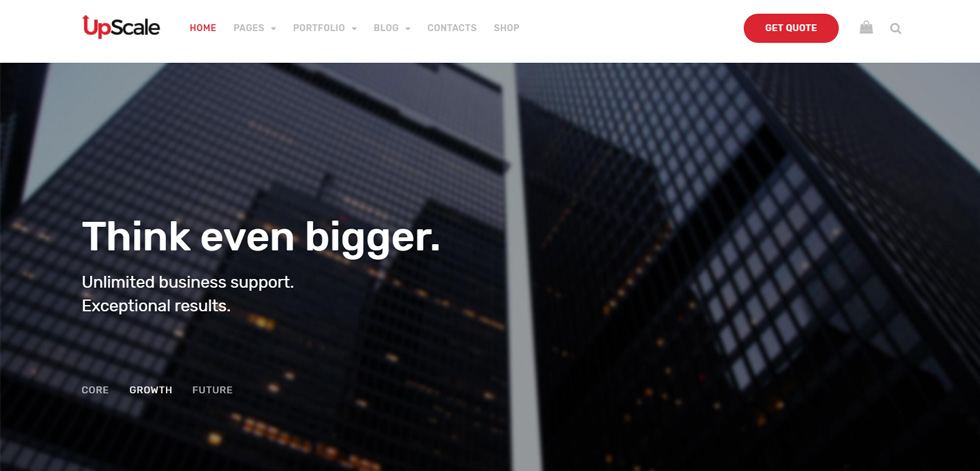 Home page