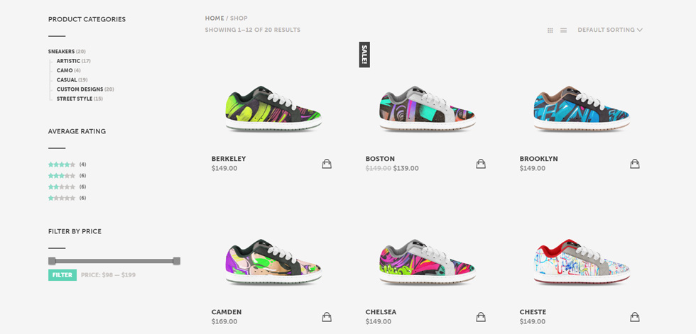 Category page