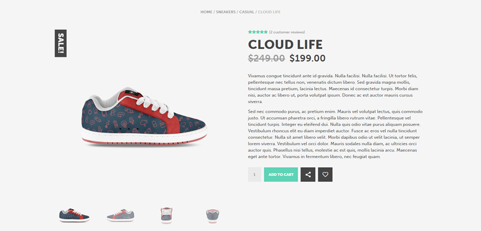 Product page