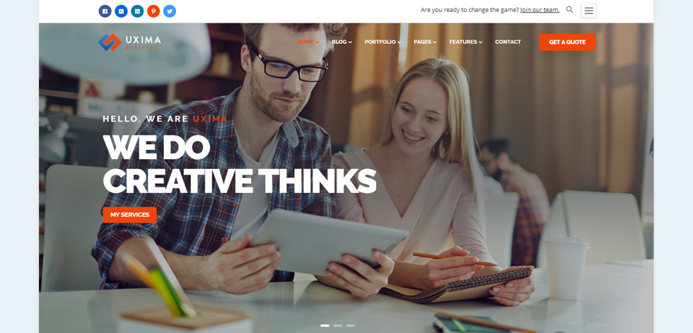Home page