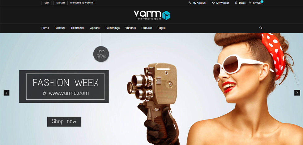 Home page