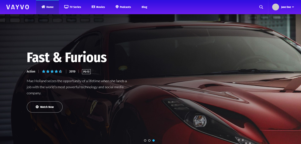 Home page