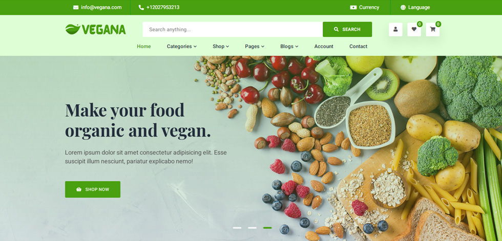 Home page