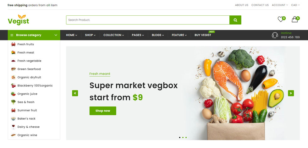 Home page