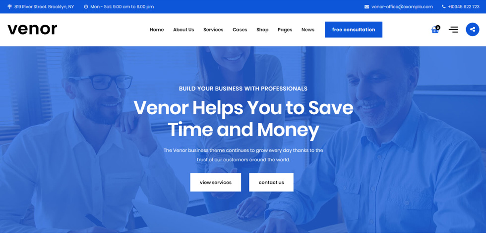 Home page