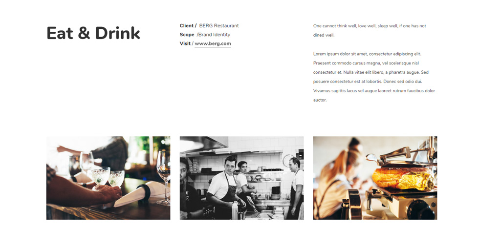 Single Portfolio