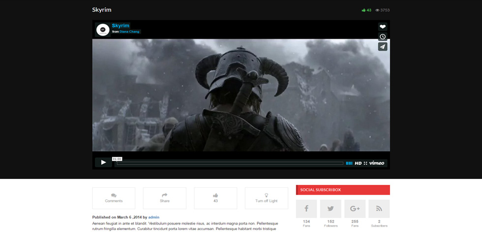 Video post