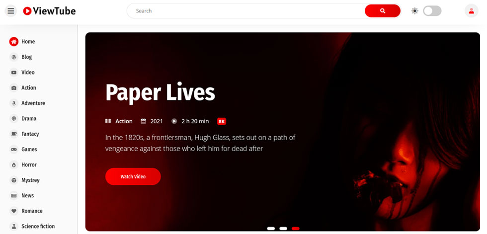 Home page