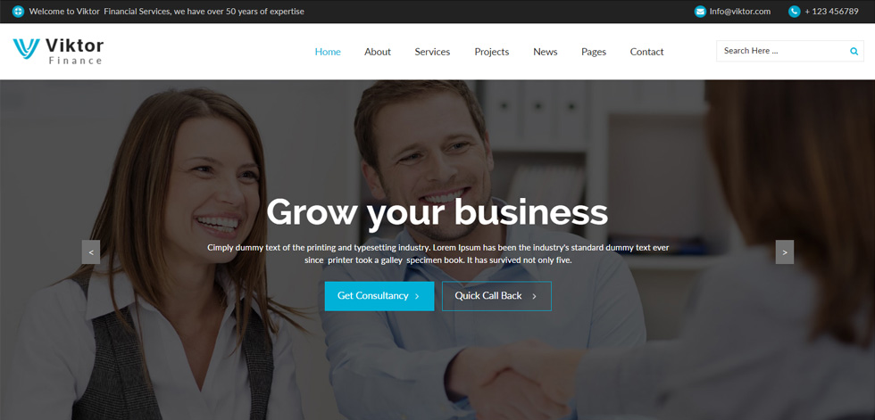 Home page