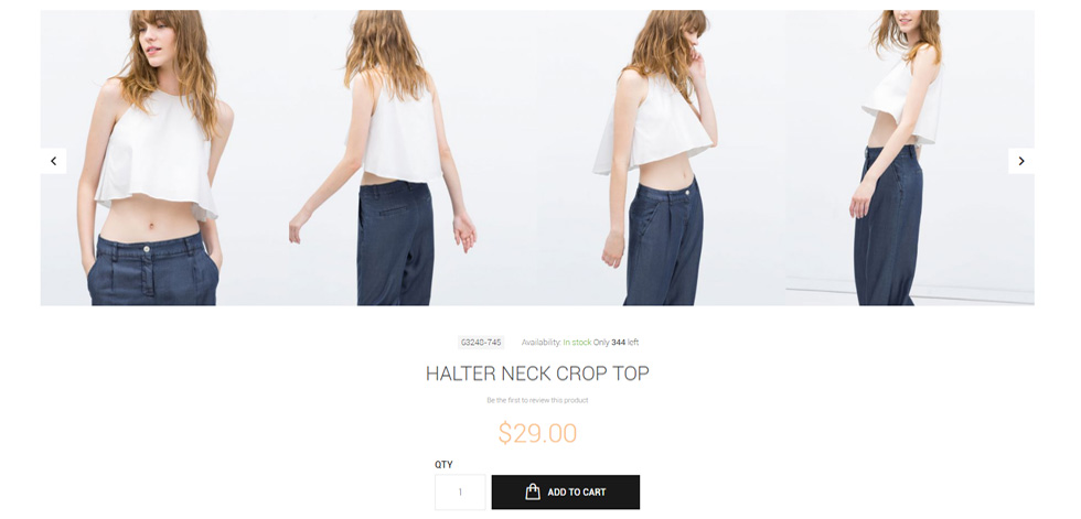Product page