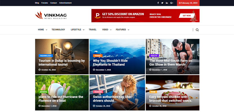 Home page