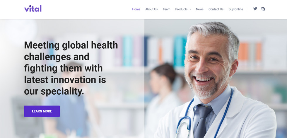 Home page