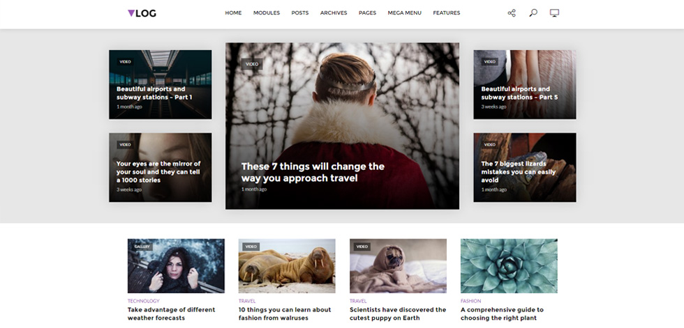 Home page
