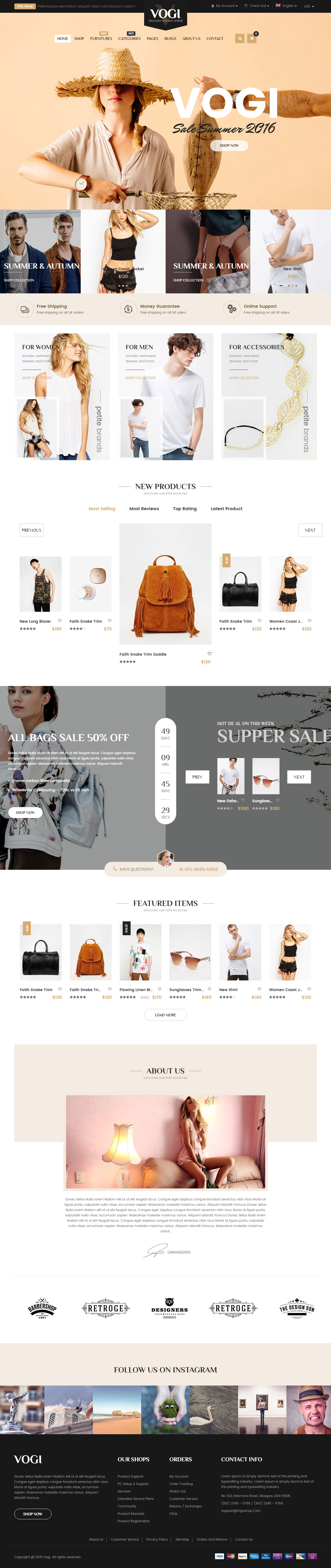 Vogi Top Themeforest Themes