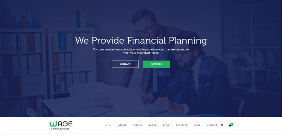 Home page
