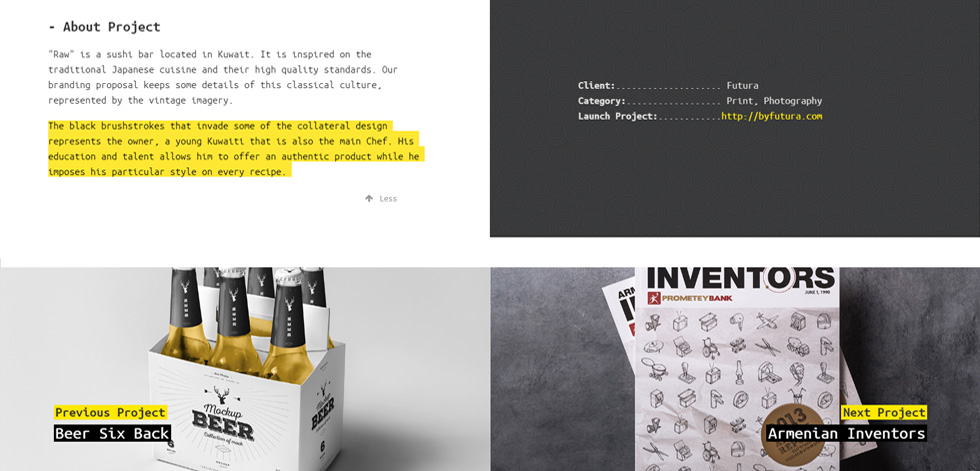Portfolio details