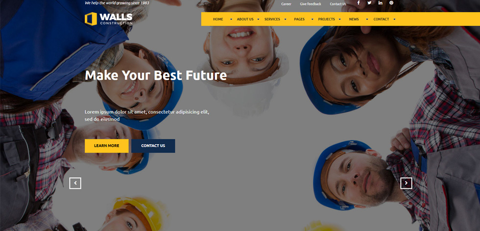 Home page