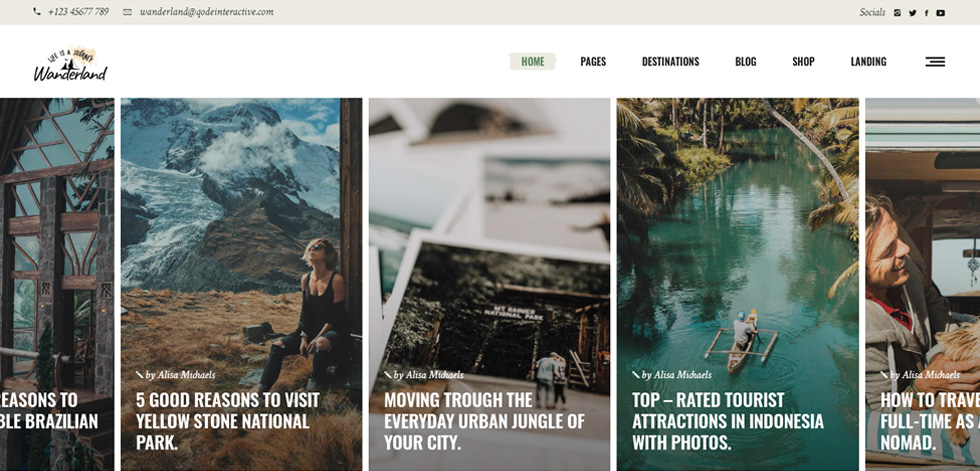 Home page