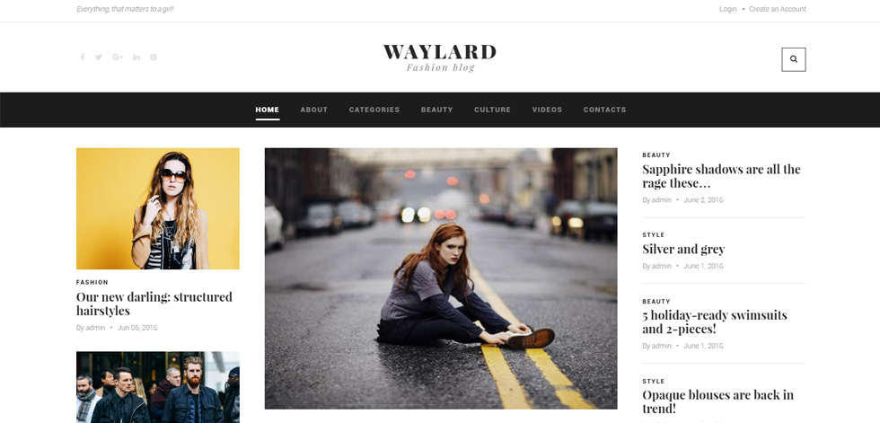 Home page