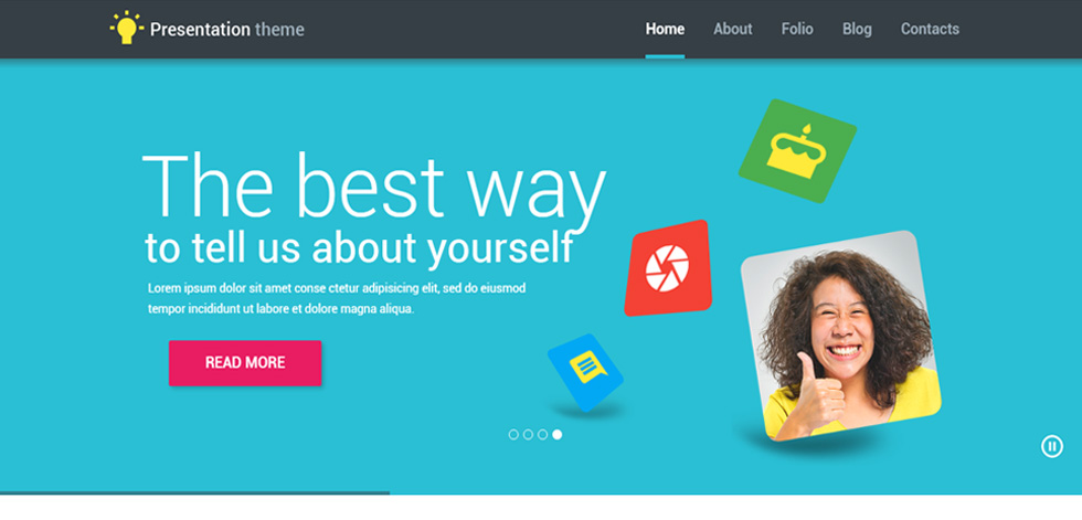 Home page