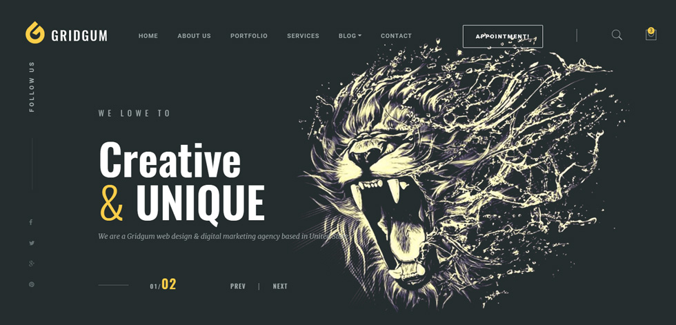 Home page
