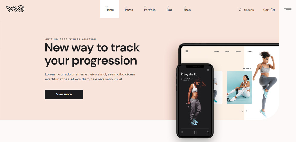 Home page