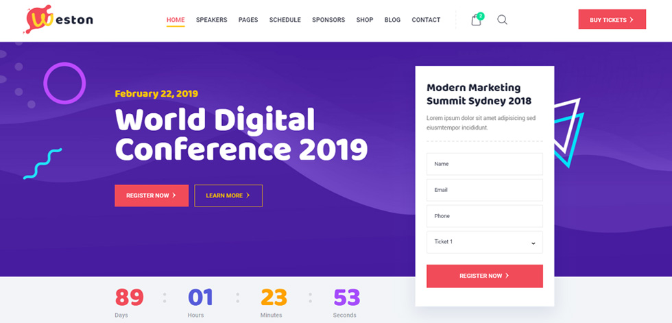 Home page