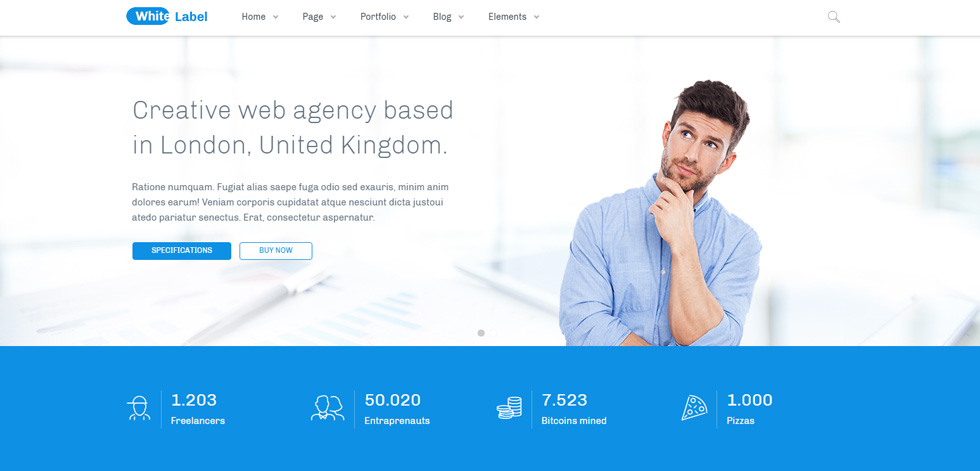 Home page