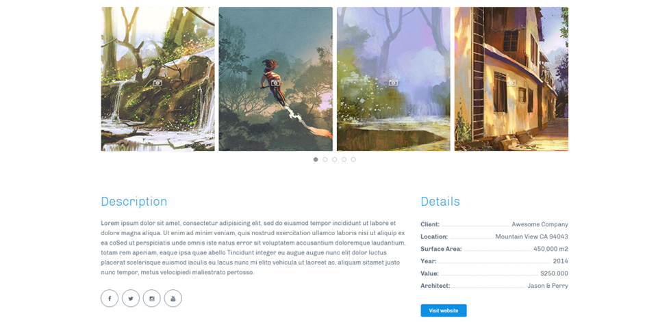 Portfolio single