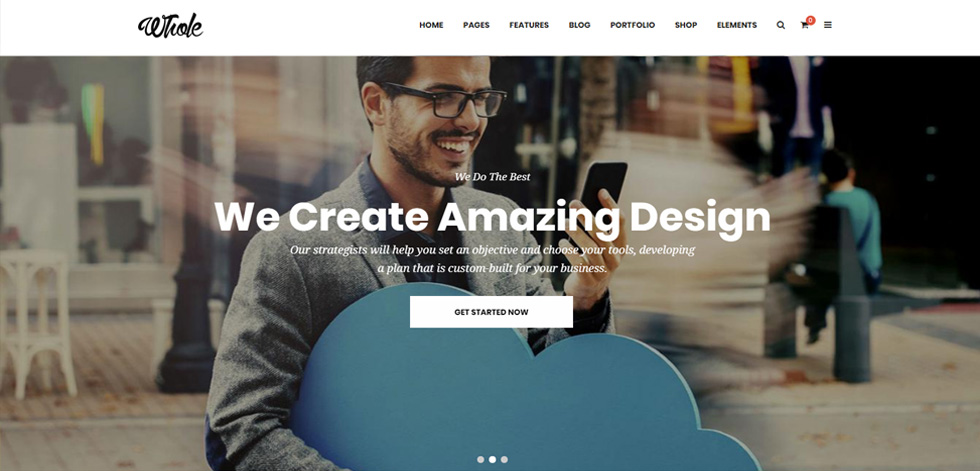 Home page